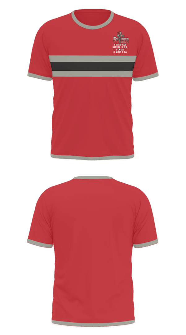 Short Sleeve Performance Shirt, Southwood Senior High School Basketball, Men's Basketball, Teamtime, Team time, sublimation, custom sports apparel, team uniforms, spirit wear, spiritwear, sports uniforms, custom shirts, team store, custom team store, fundraiser sports, apparel fundraiser