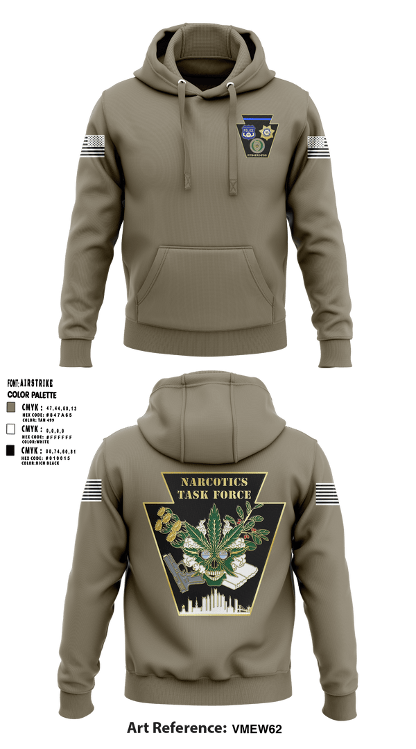 Hoodie, Narcotics, Police, Teamtime, Team time, sublimation, custom sports apparel, team uniforms, spirit wear, spiritwear, sports uniforms, custom shirts, team store, custom team store, fundraiser sports, apparel fundraiser