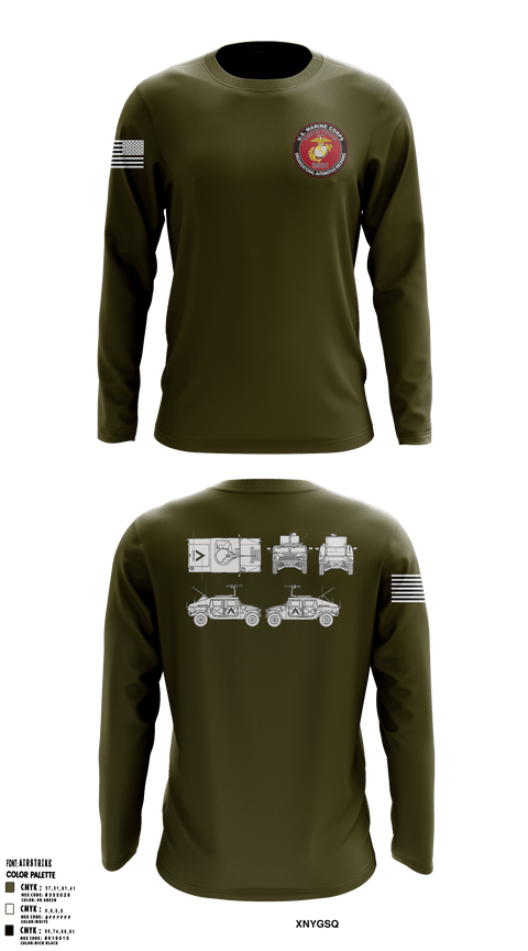 Long Sleeve Performance Shirt, , Marines, Teamtime, Team time, sublimation, custom sports apparel, team uniforms, spirit wear, spiritwear, sports uniforms, custom shirts, team store, custom team store, fundraiser sports, apparel fundraiser