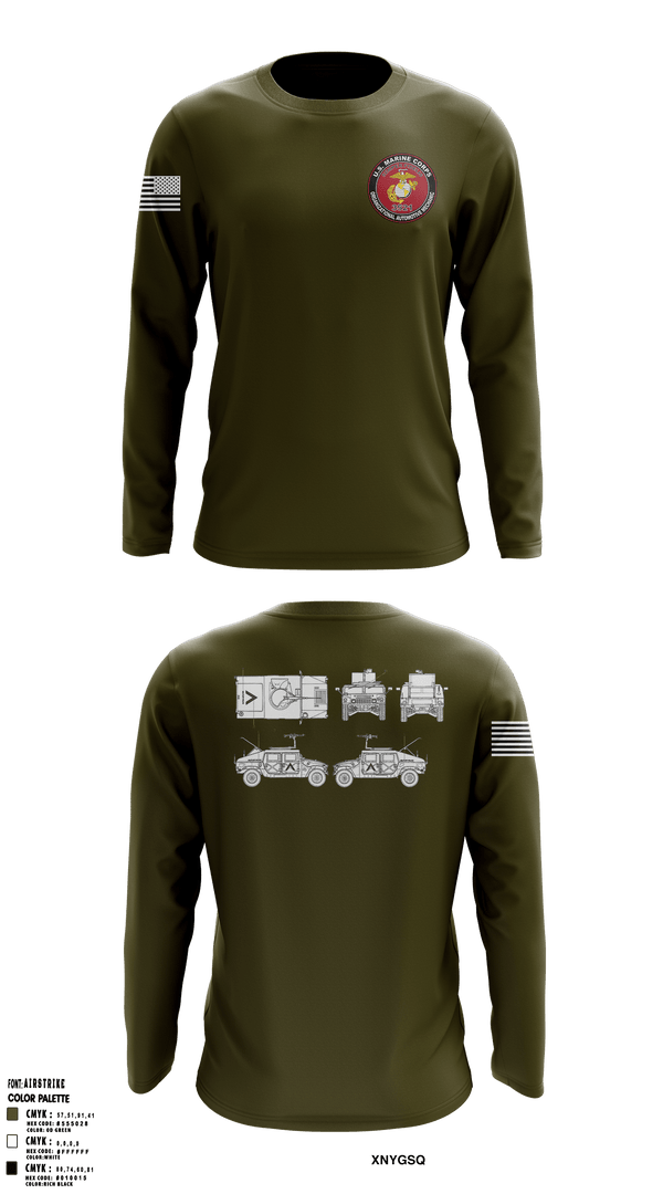 Long Sleeve Performance Shirt, , Marines, Teamtime, Team time, sublimation, custom sports apparel, team uniforms, spirit wear, spiritwear, sports uniforms, custom shirts, team store, custom team store, fundraiser sports, apparel fundraiser