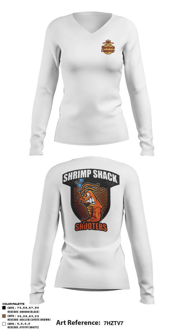 Women's Long Sleeve Vneck Shirt, , Army, Teamtime, Team time, sublimation, custom sports apparel, team uniforms, spirit wear, spiritwear, sports uniforms, custom shirts, team store, custom team store, fundraiser sports, apparel fundraiser