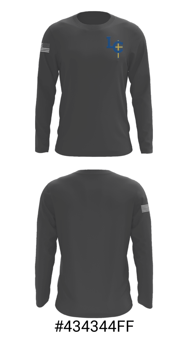 Long Sleeve Performance Shirt, Lehman Catholic High School Band, Spirit Store, Teamtime, Team time, sublimation, custom sports apparel, team uniforms, spirit wear, spiritwear, sports uniforms, custom shirts, team store, custom team store, fundraiser sports, apparel fundraiser