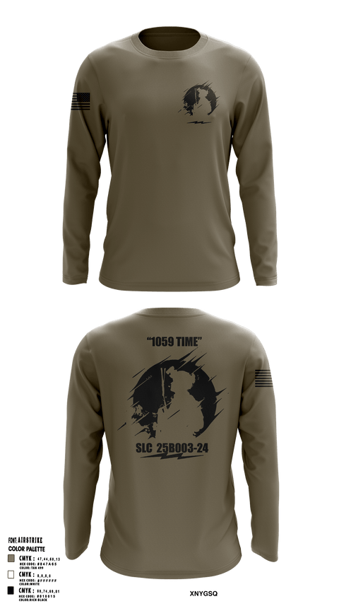 Long Sleeve Performance Shirt, SLC 25B003 24, Army, Teamtime, Team time, sublimation, custom sports apparel, team uniforms, spirit wear, spiritwear, sports uniforms, custom shirts, team store, custom team store, fundraiser sports, apparel fundraiser