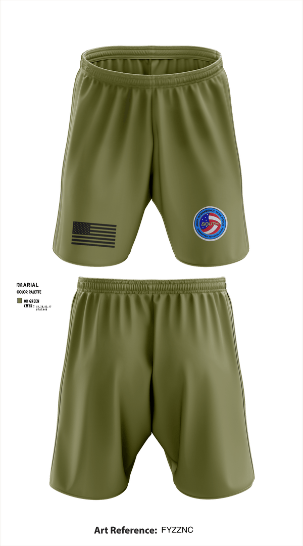 Athletic Shorts With Pockets, JIATF-South, Air Force, Teamtime, Team time, sublimation, custom sports apparel, team uniforms, spirit wear, spiritwear, sports uniforms, custom shirts, team store, custom team store, fundraiser sports, apparel fundraiser