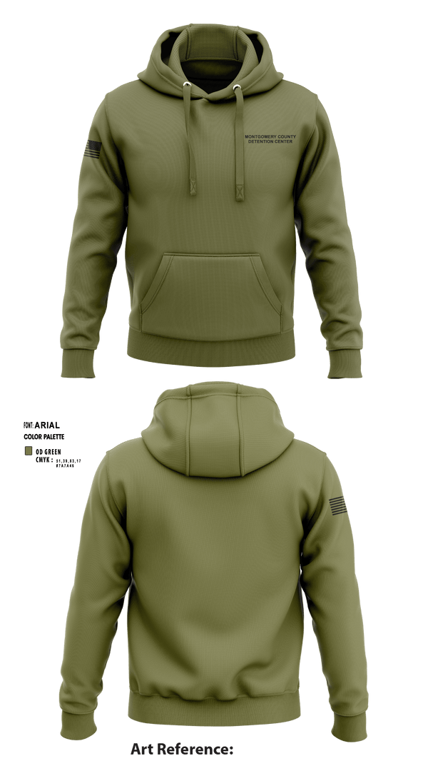 Hoodie, Montgomery County Detention Center, Police, Teamtime, Team time, sublimation, custom sports apparel, team uniforms, spirit wear, spiritwear, sports uniforms, custom shirts, team store, custom team store, fundraiser sports, apparel fundraiser