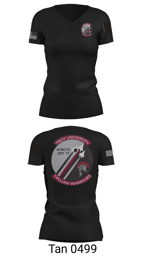 Women's Short Sleeve Vneck Shirt, , Air Force, Teamtime, Team time, sublimation, custom sports apparel, team uniforms, spirit wear, spiritwear, sports uniforms, custom shirts, team store, custom team store, fundraiser sports, apparel fundraiser