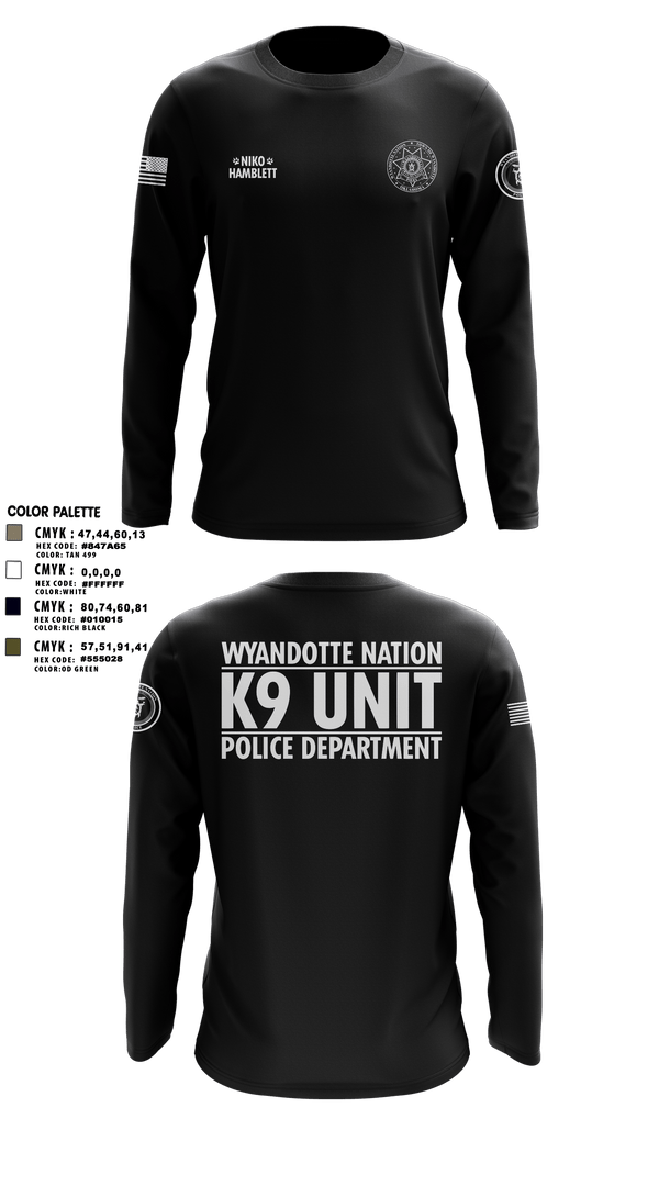 Long Sleeve Performance Shirt, , Police, Teamtime, Team time, sublimation, custom sports apparel, team uniforms, spirit wear, spiritwear, sports uniforms, custom shirts, team store, custom team store, fundraiser sports, apparel fundraiser