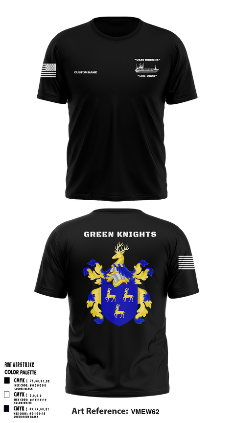 Short Sleeve Performance Shirt, Hobkirk Green Knights, Army, Teamtime, Team time, sublimation, custom sports apparel, team uniforms, spirit wear, spiritwear, sports uniforms, custom shirts, team store, custom team store, fundraiser sports, apparel fundraiser