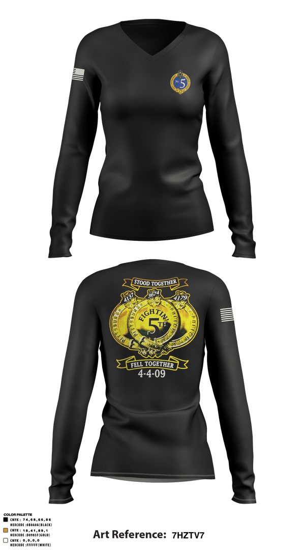 Women's Long Sleeve Vneck Shirt, Pittsburgh Police Zone 5, , Teamtime, Team time, sublimation, custom sports apparel, team uniforms, spirit wear, spiritwear, sports uniforms, custom shirts, team store, custom team store, fundraiser sports, apparel fundraiser