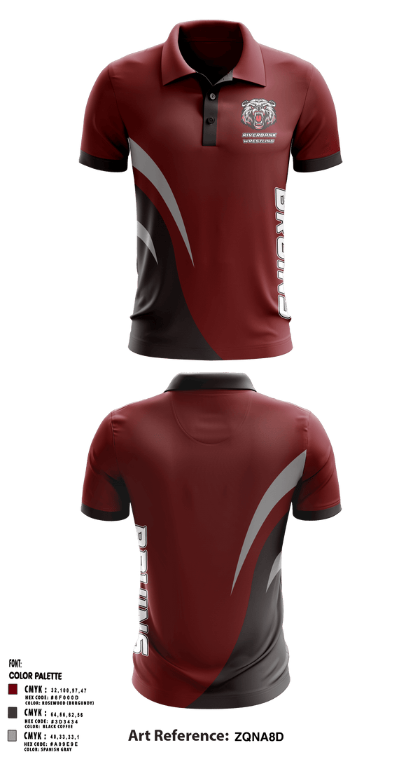 Short Sleeve Performance Polo, BRUINS, Wrestling, Teamtime, Team time, sublimation, custom sports apparel, team uniforms, spirit wear, spiritwear, sports uniforms, custom shirts, team store, custom team store, fundraiser sports, apparel fundraiser