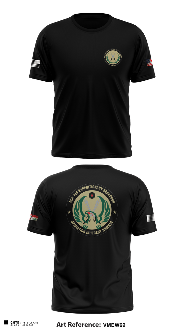 Short Sleeve Performance Shirt, 443 AES, Air Force, Teamtime, Team time, sublimation, custom sports apparel, team uniforms, spirit wear, spiritwear, sports uniforms, custom shirts, team store, custom team store, fundraiser sports, apparel fundraiser
