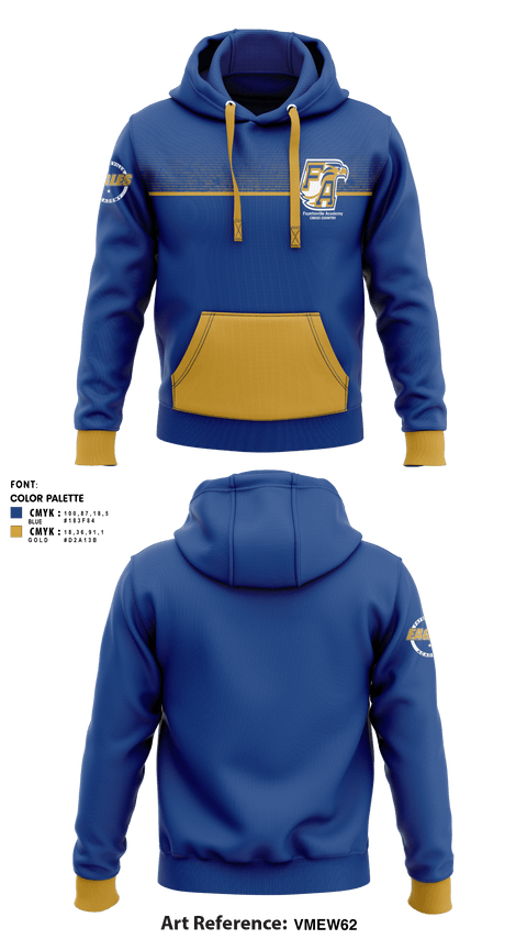 Hoodie, Fayetteville Academy Cross Country, Cross Country, Teamtime, Team time, sublimation, custom sports apparel, team uniforms, spirit wear, spiritwear, sports uniforms, custom shirts, team store, custom team store, fundraiser sports, apparel fundraiser