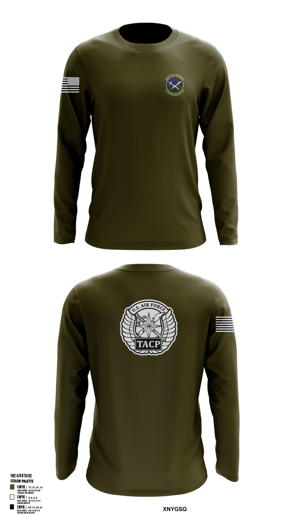 Long Sleeve Performance Shirt, , Air Force, Teamtime, Team time, sublimation, custom sports apparel, team uniforms, spirit wear, spiritwear, sports uniforms, custom shirts, team store, custom team store, fundraiser sports, apparel fundraiser