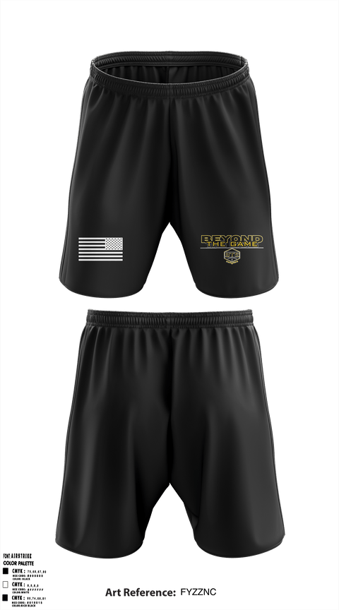 Athletic Shorts With Pockets, Beyond The Game Mentoring, , Teamtime, Team time, sublimation, custom sports apparel, team uniforms, spirit wear, spiritwear, sports uniforms, custom shirts, team store, custom team store, fundraiser sports, apparel fundraiser