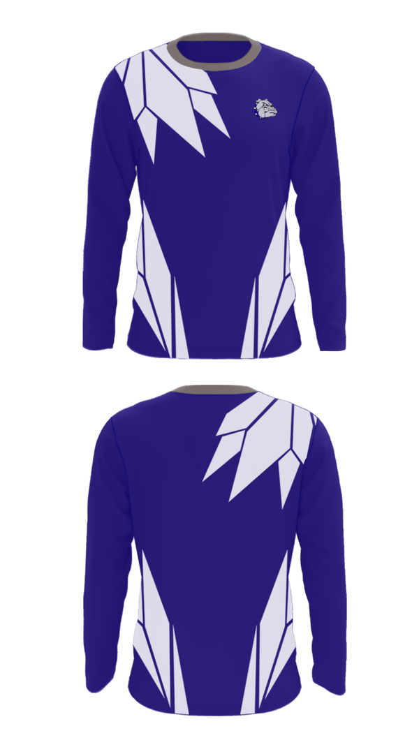 Long Sleeve Performance Shirt, East Junior High School Basketball, Men's Basketball, Teamtime, Team time, sublimation, custom sports apparel, team uniforms, spirit wear, spiritwear, sports uniforms, custom shirts, team store, custom team store, fundraiser sports, apparel fundraiser
