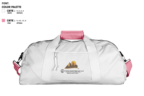 Duffle Bag, Coyote paintin az llc, , Teamtime, Team time, sublimation, custom sports apparel, team uniforms, spirit wear, spiritwear, sports uniforms, custom shirts, team store, custom team store, fundraiser sports, apparel fundraiser