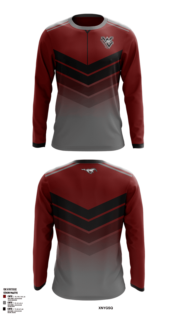 Long Sleeve Performance Shirt, West Valley High School Wrestling, Wrestling, Teamtime, Team time, sublimation, custom sports apparel, team uniforms, spirit wear, spiritwear, sports uniforms, custom shirts, team store, custom team store, fundraiser sports, apparel fundraiser