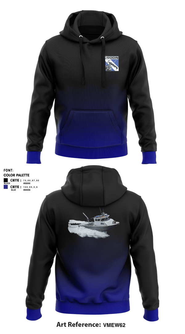 Hoodie, CSUDN- California Sea Urchin Divers NetworkCSUDN- California Sea Urchin Divers Network, , Teamtime, Team time, sublimation, custom sports apparel, team uniforms, spirit wear, spiritwear, sports uniforms, custom shirts, team store, custom team store, fundraiser sports, apparel fundraiser