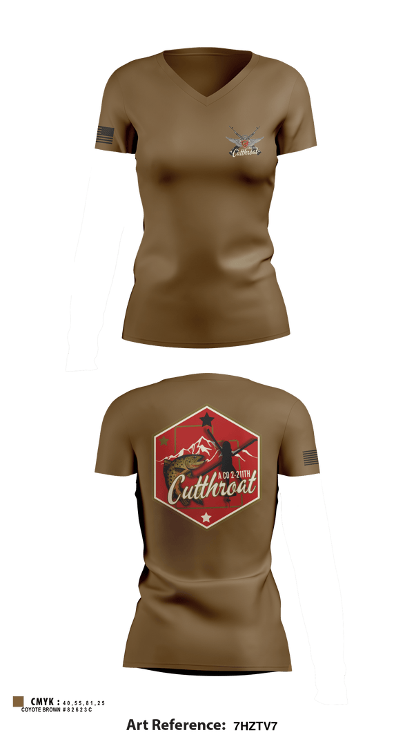 Women's Short Sleeve Vneck Shirt, , Army, Teamtime, Team time, sublimation, custom sports apparel, team uniforms, spirit wear, spiritwear, sports uniforms, custom shirts, team store, custom team store, fundraiser sports, apparel fundraiser