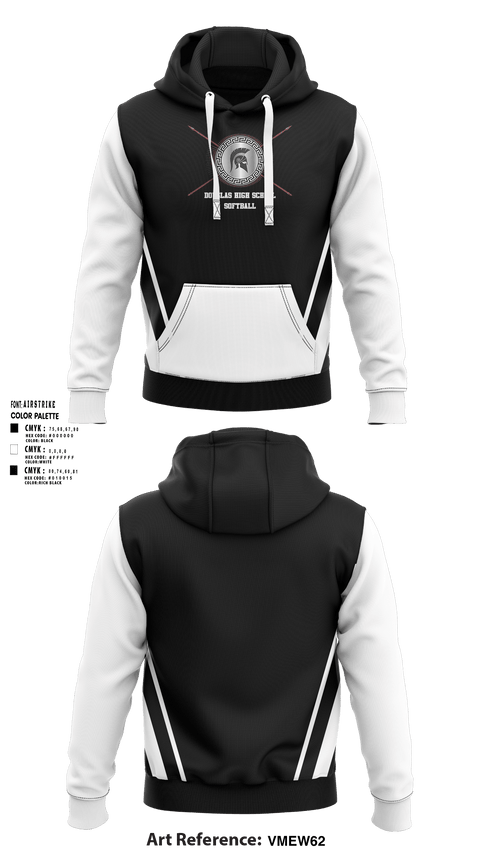 Hoodie, Douglas High School Softball, Softball, Teamtime, Team time, sublimation, custom sports apparel, team uniforms, spirit wear, spiritwear, sports uniforms, custom shirts, team store, custom team store, fundraiser sports, apparel fundraiser