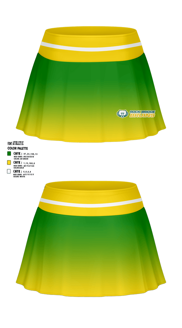 Skort, Rock Bridge High School Tennis, Tennis, Teamtime, Team time, sublimation, custom sports apparel, team uniforms, spirit wear, spiritwear, sports uniforms, custom shirts, team store, custom team store, fundraiser sports, apparel fundraiser