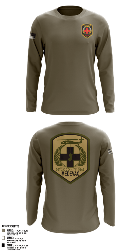 Long Sleeve Performance Shirt, , Army, Teamtime, Team time, sublimation, custom sports apparel, team uniforms, spirit wear, spiritwear, sports uniforms, custom shirts, team store, custom team store, fundraiser sports, apparel fundraiser