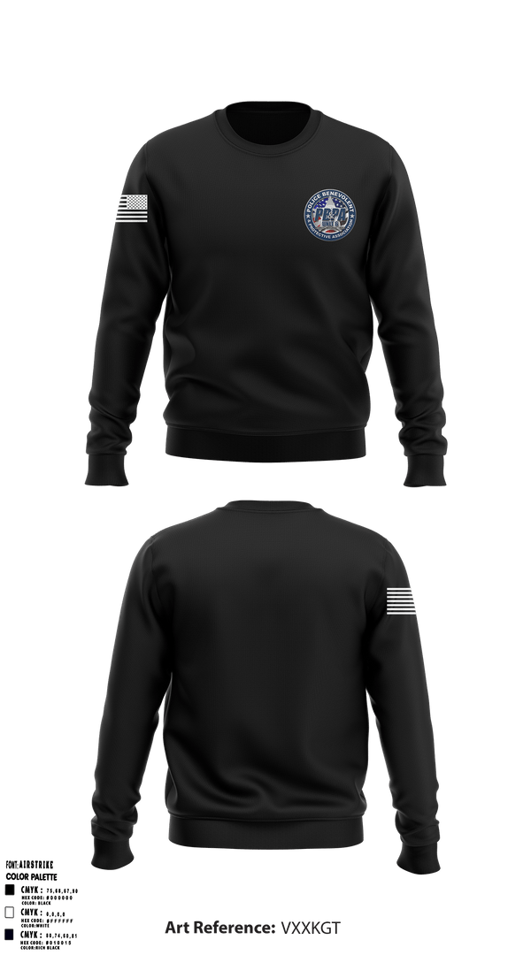 Crew Neck Sweatshirt, , Police, Teamtime, Team time, sublimation, custom sports apparel, team uniforms, spirit wear, spiritwear, sports uniforms, custom shirts, team store, custom team store, fundraiser sports, apparel fundraiser