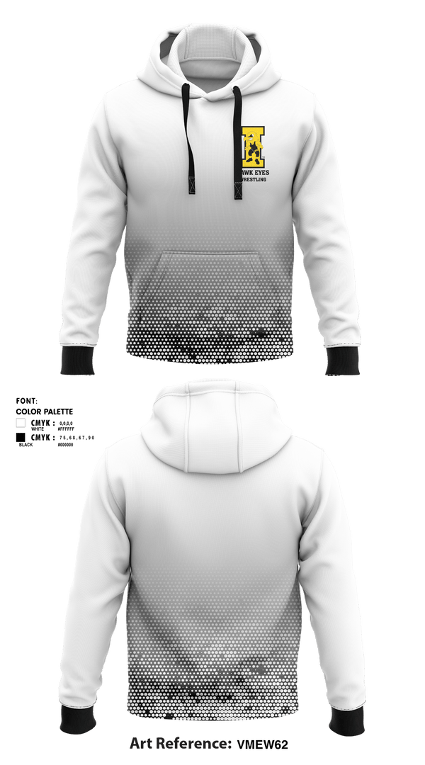 Hoodie, Hawk eyes, Wrestling, Teamtime, Team time, sublimation, custom sports apparel, team uniforms, spirit wear, spiritwear, sports uniforms, custom shirts, team store, custom team store, fundraiser sports, apparel fundraiser