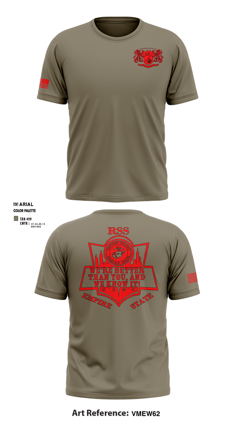Short Sleeve Performance Shirt, RSS EMPIRE STATE, Marines, Teamtime, Team time, sublimation, custom sports apparel, team uniforms, spirit wear, spiritwear, sports uniforms, custom shirts, team store, custom team store, fundraiser sports, apparel fundraiser