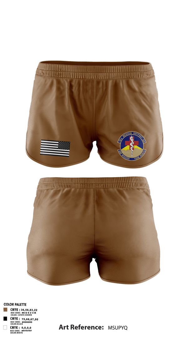 Ranger Panties, 18 Medical Support Squadron, Air Force, Teamtime, Team time, sublimation, custom sports apparel, team uniforms, spirit wear, spiritwear, sports uniforms, custom shirts, team store, custom team store, fundraiser sports, apparel fundraiser