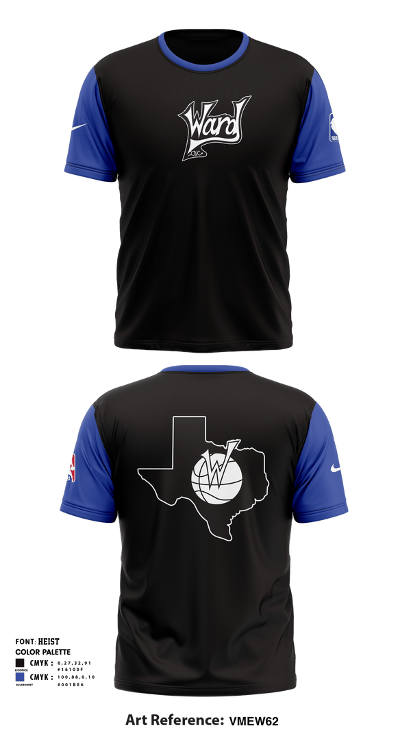 Short Sleeve Shooting Shirt, WARD Inc., Men's Basketball, Teamtime, Team time, sublimation, custom sports apparel, team uniforms, spirit wear, spiritwear, sports uniforms, custom shirts, team store, custom team store, fundraiser sports, apparel fundraiser