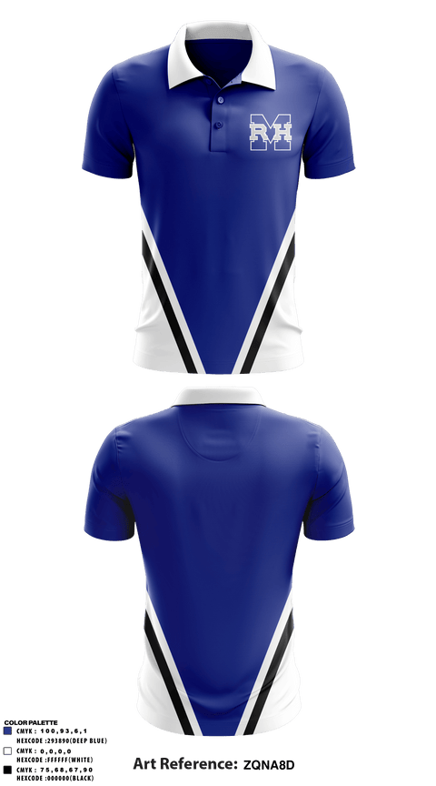 Short Sleeve Performance Polo, MRH High School, Spirit Store, Teamtime, Team time, sublimation, custom sports apparel, team uniforms, spirit wear, spiritwear, sports uniforms, custom shirts, team store, custom team store, fundraiser sports, apparel fundraiser