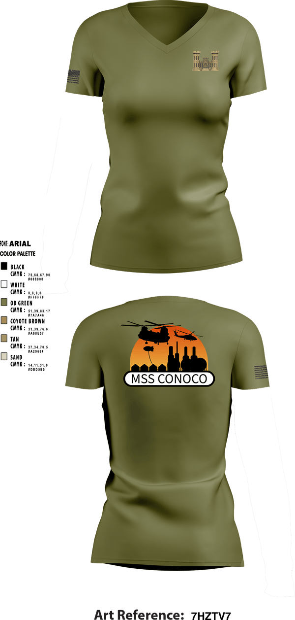 Women's Short Sleeve Vneck Shirt, , Army, Teamtime, Team time, sublimation, custom sports apparel, team uniforms, spirit wear, spiritwear, sports uniforms, custom shirts, team store, custom team store, fundraiser sports, apparel fundraiser