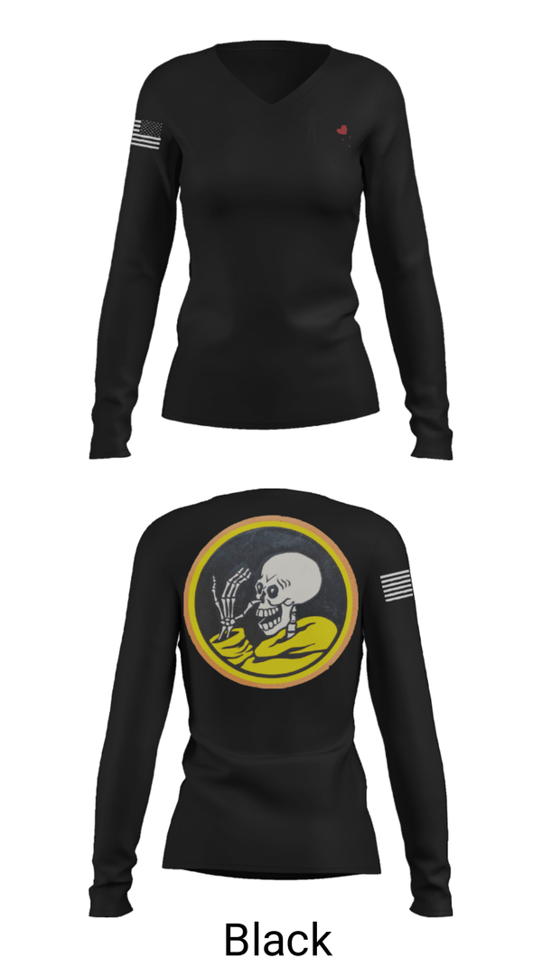 Women's Long Sleeve Vneck Shirt, , Army, Teamtime, Team time, sublimation, custom sports apparel, team uniforms, spirit wear, spiritwear, sports uniforms, custom shirts, team store, custom team store, fundraiser sports, apparel fundraiser