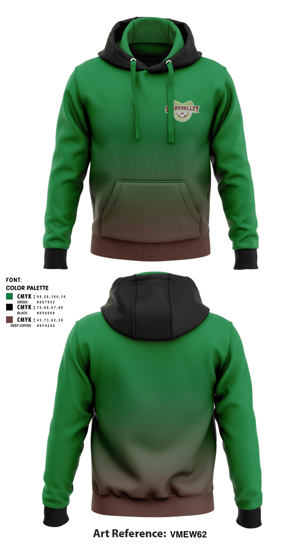 Hoodie, STARSVALLEY FC, Men's Soccer, Teamtime, Team time, sublimation, custom sports apparel, team uniforms, spirit wear, spiritwear, sports uniforms, custom shirts, team store, custom team store, fundraiser sports, apparel fundraiser