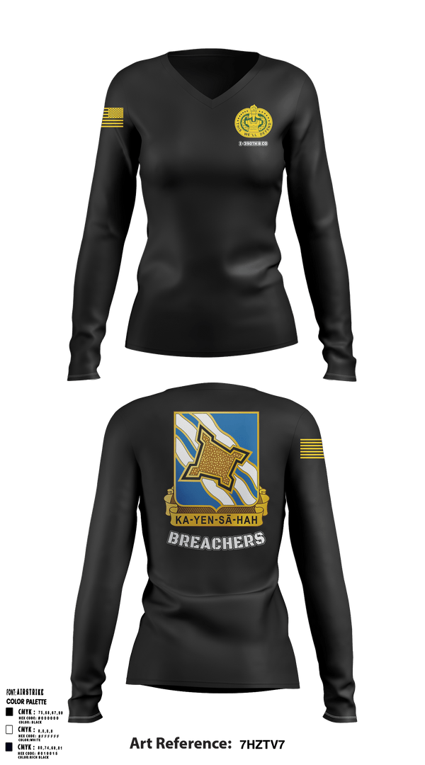 Women's Long Sleeve Vneck Shirt, , Army, Teamtime, Team time, sublimation, custom sports apparel, team uniforms, spirit wear, spiritwear, sports uniforms, custom shirts, team store, custom team store, fundraiser sports, apparel fundraiser