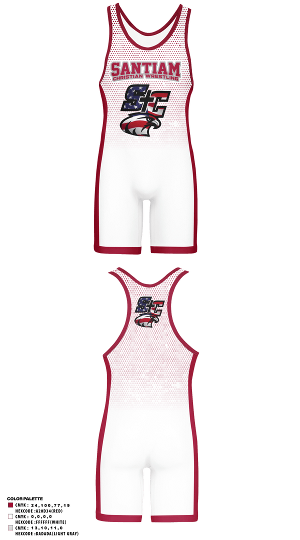 Wrestling Singlet, Santiam Christian School Wrestling, Wrestling, Teamtime, Team time, sublimation, custom sports apparel, team uniforms, spirit wear, spiritwear, sports uniforms, custom shirts, team store, custom team store, fundraiser sports, apparel fundraiser