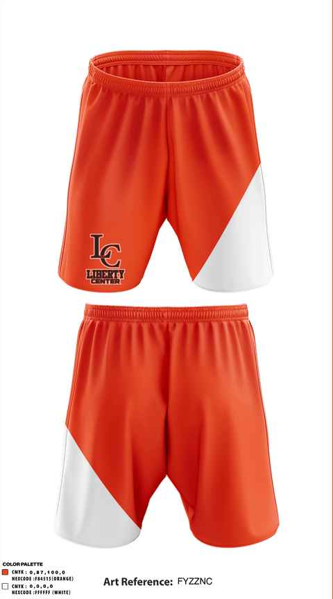 Athletic Shorts With Pockets, Liberty Center Middle School, Spirit Store, Teamtime, Team time, sublimation, custom sports apparel, team uniforms, spirit wear, spiritwear, sports uniforms, custom shirts, team store, custom team store, fundraiser sports, apparel fundraiser