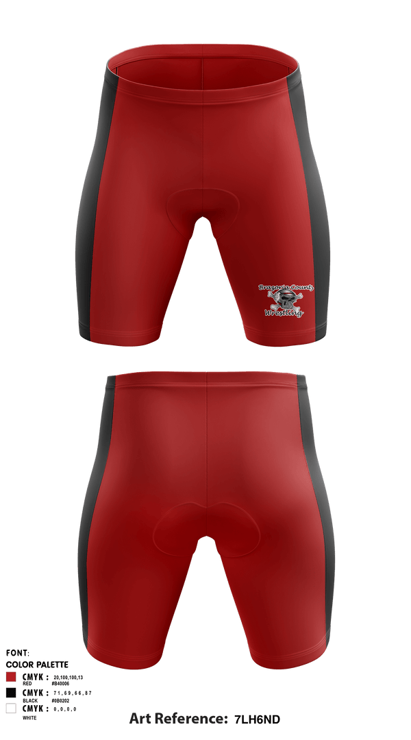 Men's Compression Shorts, Brazoria County Wrestling, Wrestling, Teamtime, Team time, sublimation, custom sports apparel, team uniforms, spirit wear, spiritwear, sports uniforms, custom shirts, team store, custom team store, fundraiser sports, apparel fundraiser