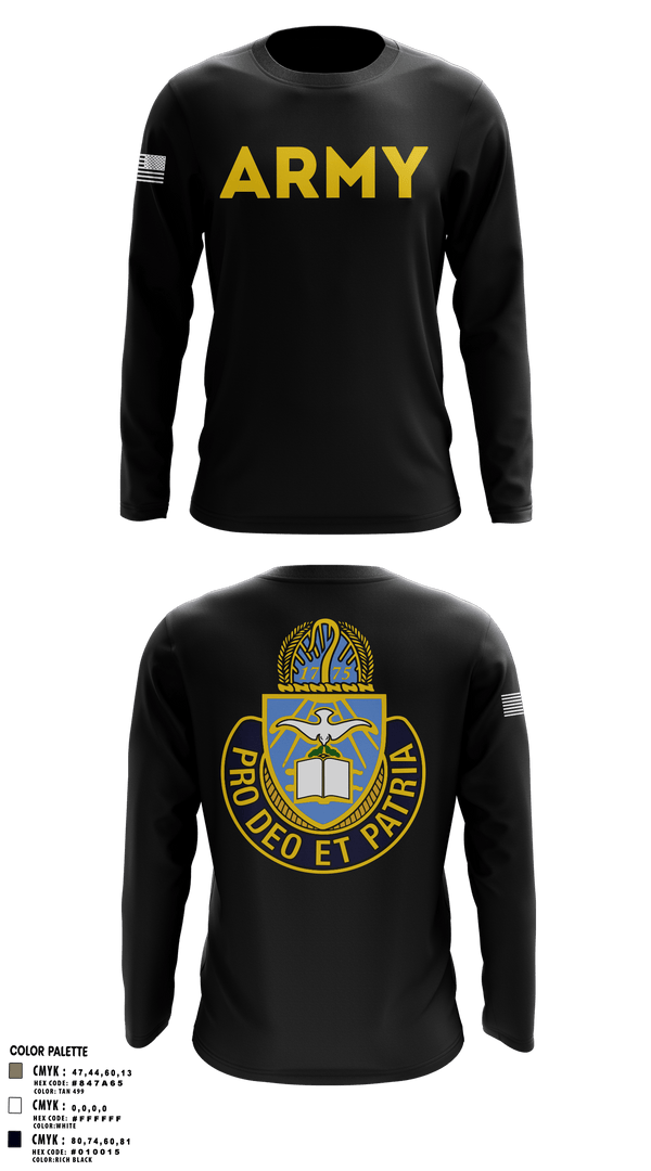 Long Sleeve Performance Shirt, , Army, Teamtime, Team time, sublimation, custom sports apparel, team uniforms, spirit wear, spiritwear, sports uniforms, custom shirts, team store, custom team store, fundraiser sports, apparel fundraiser