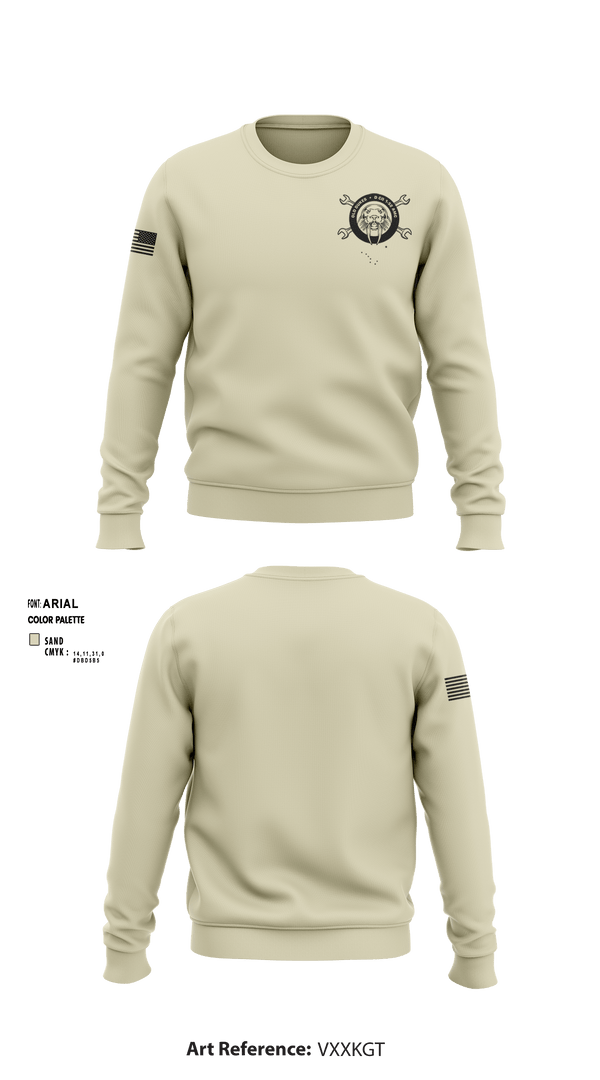 Crew Neck Sweatshirt, , Army, Teamtime, Team time, sublimation, custom sports apparel, team uniforms, spirit wear, spiritwear, sports uniforms, custom shirts, team store, custom team store, fundraiser sports, apparel fundraiser
