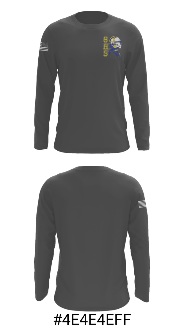 Long Sleeve Performance Shirt, Stafford High School Dance, Spirit Store, Teamtime, Team time, sublimation, custom sports apparel, team uniforms, spirit wear, spiritwear, sports uniforms, custom shirts, team store, custom team store, fundraiser sports, apparel fundraiser
