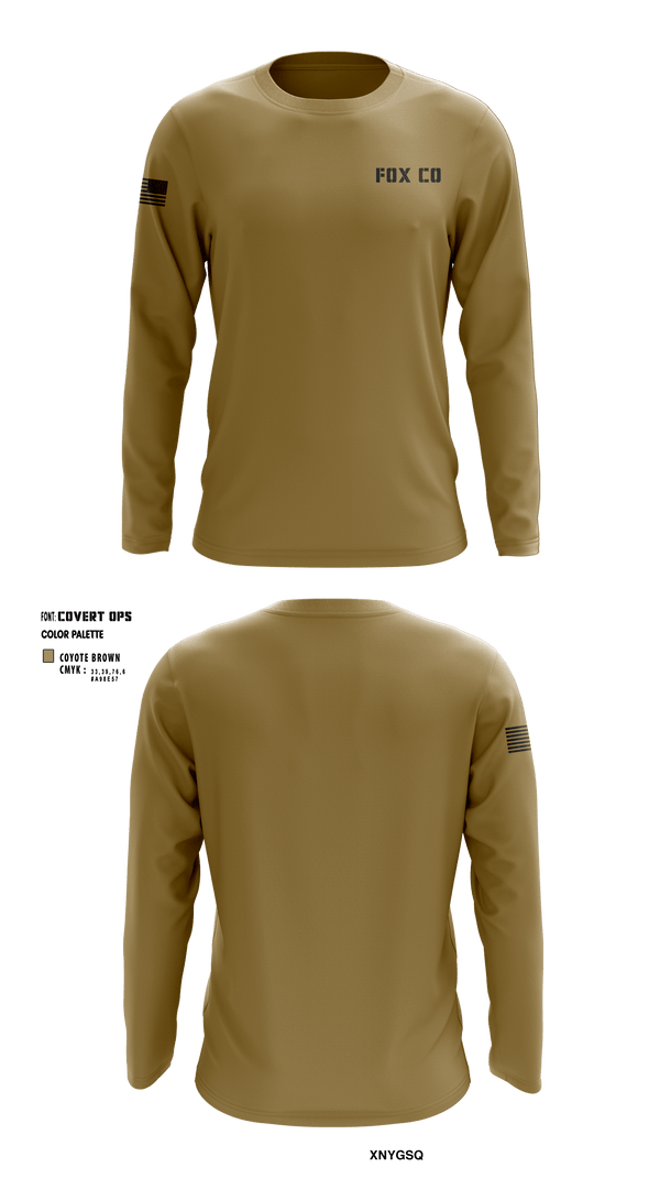 Long Sleeve Performance Shirt, FOX CO, Marines, Teamtime, Team time, sublimation, custom sports apparel, team uniforms, spirit wear, spiritwear, sports uniforms, custom shirts, team store, custom team store, fundraiser sports, apparel fundraiser