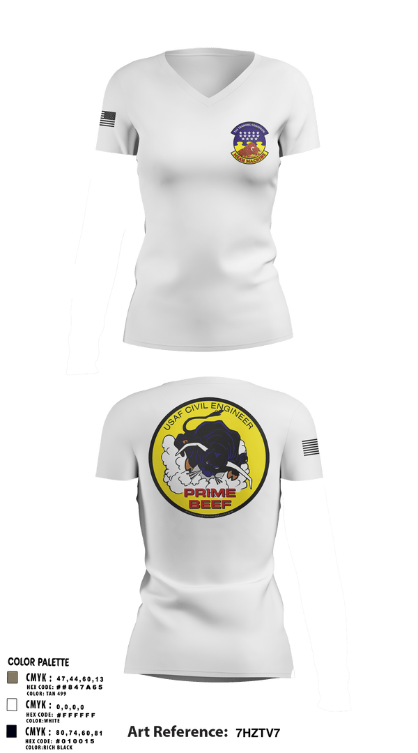 Women's Short Sleeve Vneck Shirt, 366 TRS, Air Force, Teamtime, Team time, sublimation, custom sports apparel, team uniforms, spirit wear, spiritwear, sports uniforms, custom shirts, team store, custom team store, fundraiser sports, apparel fundraiser