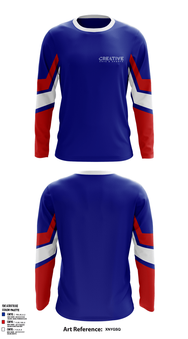 Long Sleeve Performance Shirt, Creative Arts and Sports, Men's Basketball, Teamtime, Team time, sublimation, custom sports apparel, team uniforms, spirit wear, spiritwear, sports uniforms, custom shirts, team store, custom team store, fundraiser sports, apparel fundraiser