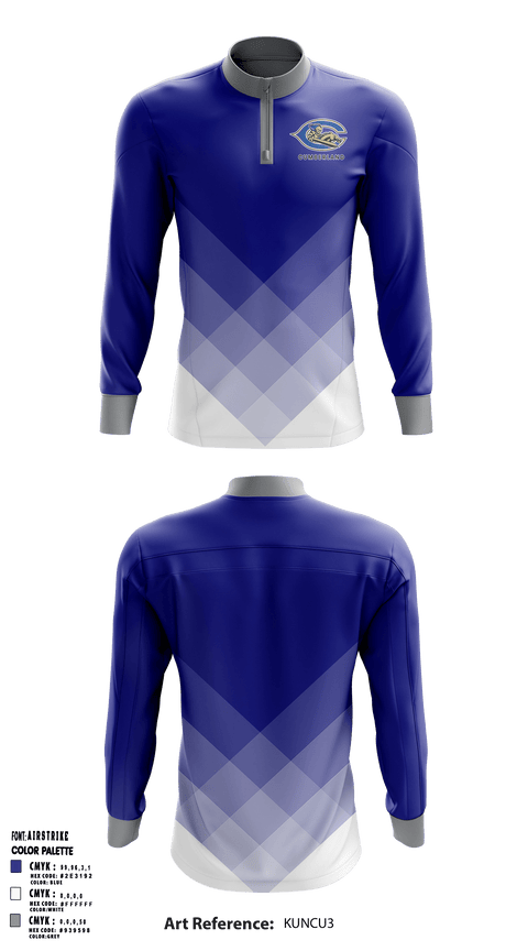 Quarter Zip Jacket, Cumberland High School, School Spirit Store, Teamtime, Team time, sublimation, custom sports apparel, team uniforms, spirit wear, spiritwear, sports uniforms, custom shirts, team store, custom team store, fundraiser sports, apparel fundraiser
