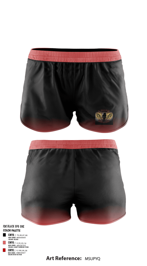 Ranger Panties, V Squad Bullies, , Teamtime, Team time, sublimation, custom sports apparel, team uniforms, spirit wear, spiritwear, sports uniforms, custom shirts, team store, custom team store, fundraiser sports, apparel fundraiser