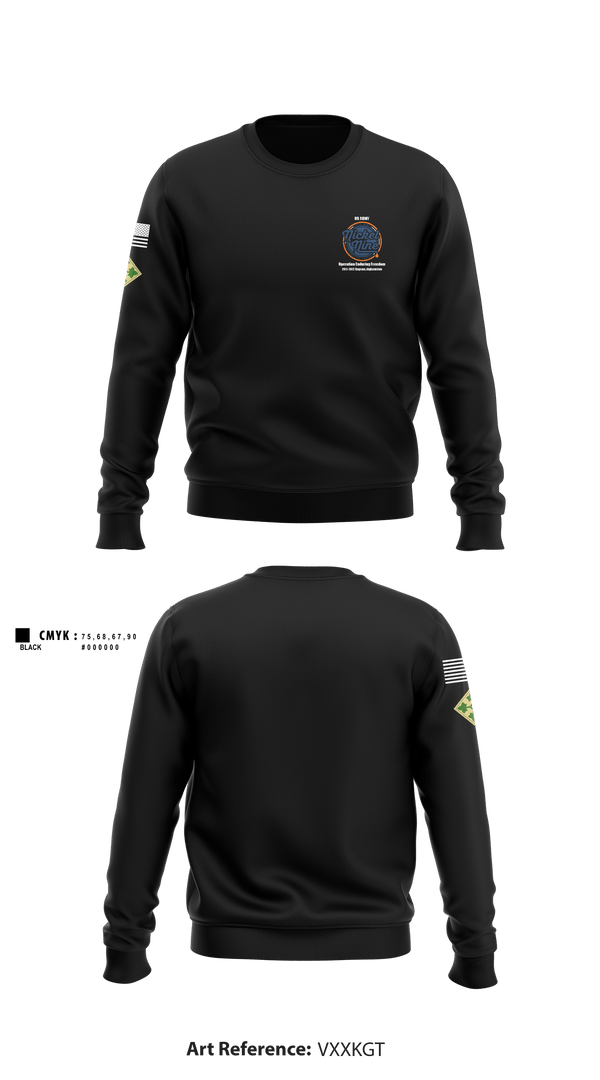 Crew Neck Sweatshirt, , Army, Teamtime, Team time, sublimation, custom sports apparel, team uniforms, spirit wear, spiritwear, sports uniforms, custom shirts, team store, custom team store, fundraiser sports, apparel fundraiser