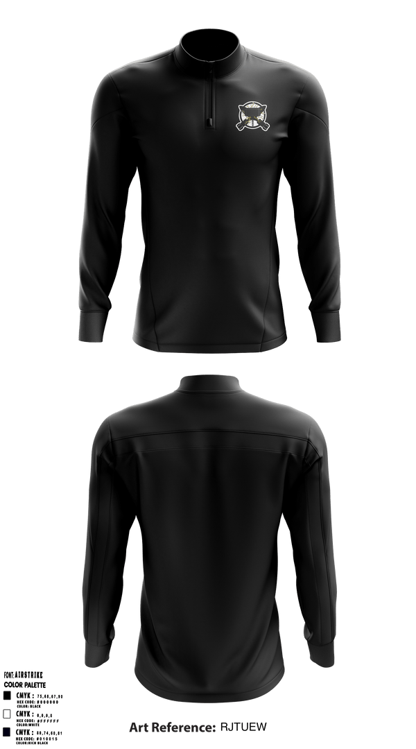 Quarter Zip Jacket, , Army, Teamtime, Team time, sublimation, custom sports apparel, team uniforms, spirit wear, spiritwear, sports uniforms, custom shirts, team store, custom team store, fundraiser sports, apparel fundraiser