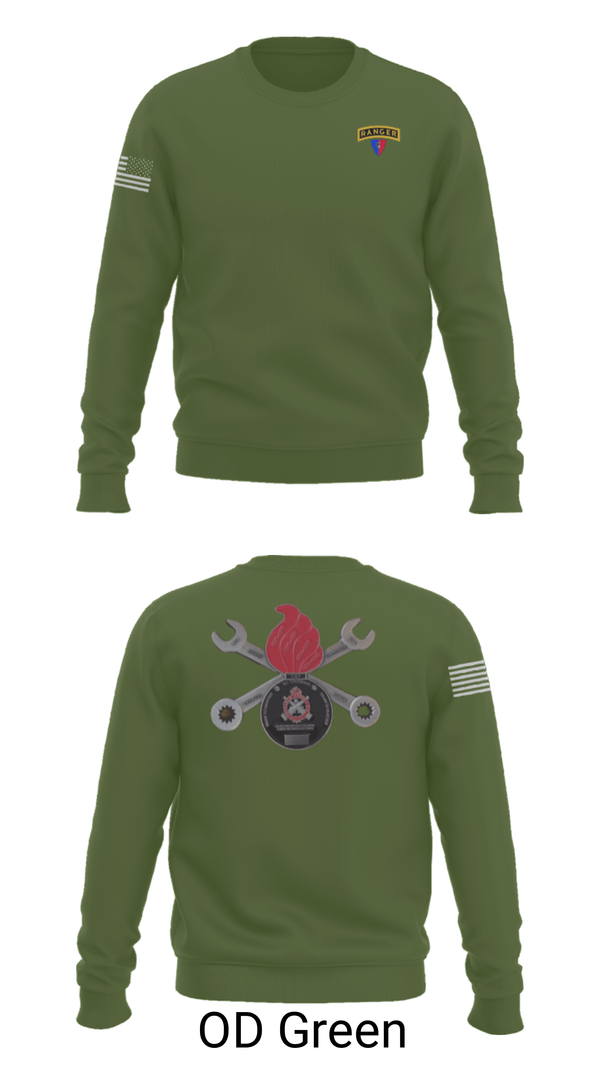 Crew Neck Sweatshirt, , National Guard, Teamtime, Team time, sublimation, custom sports apparel, team uniforms, spirit wear, spiritwear, sports uniforms, custom shirts, team store, custom team store, fundraiser sports, apparel fundraiser